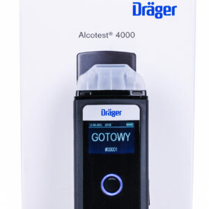Alkomat Dräger Alcotest 4000 + Certyfikat Adiustacji + serwis