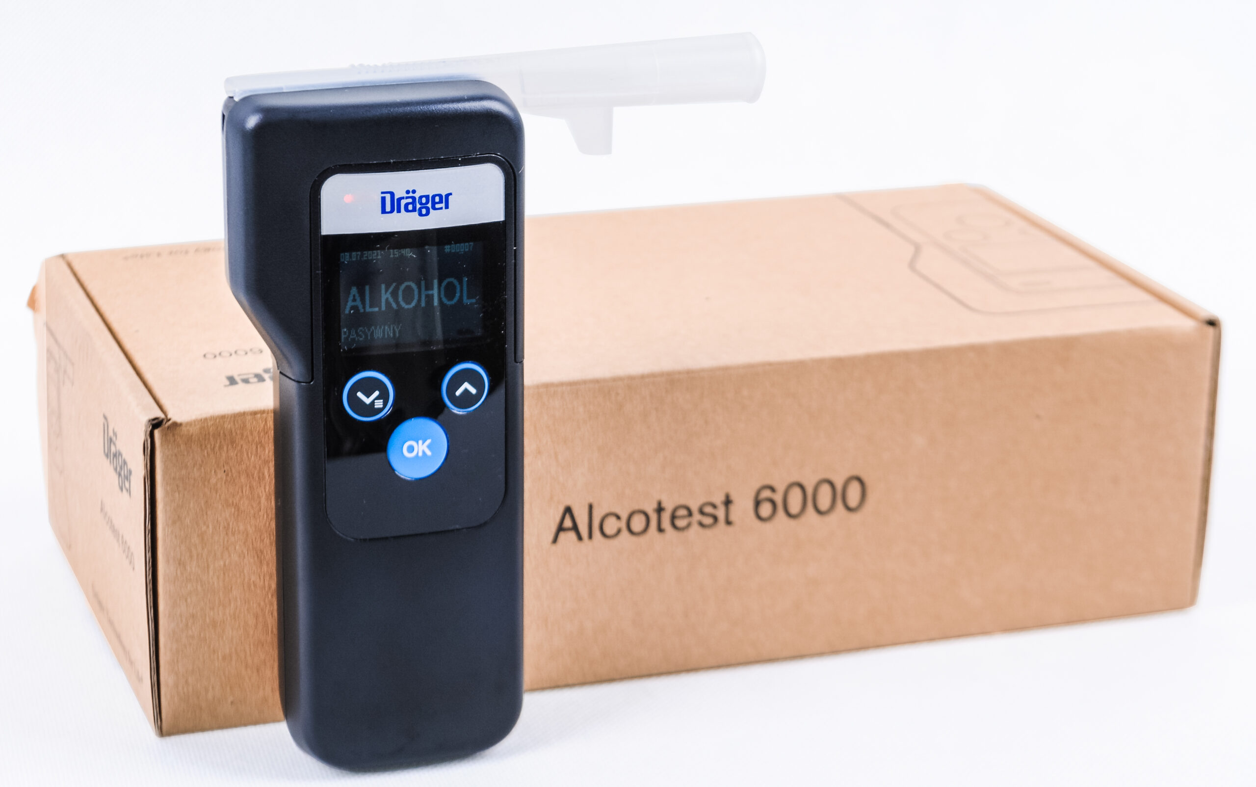 Alkomat Dräger Alcotest 6000 + Certyfikat Adiustacji plus serwis - obrazek 3