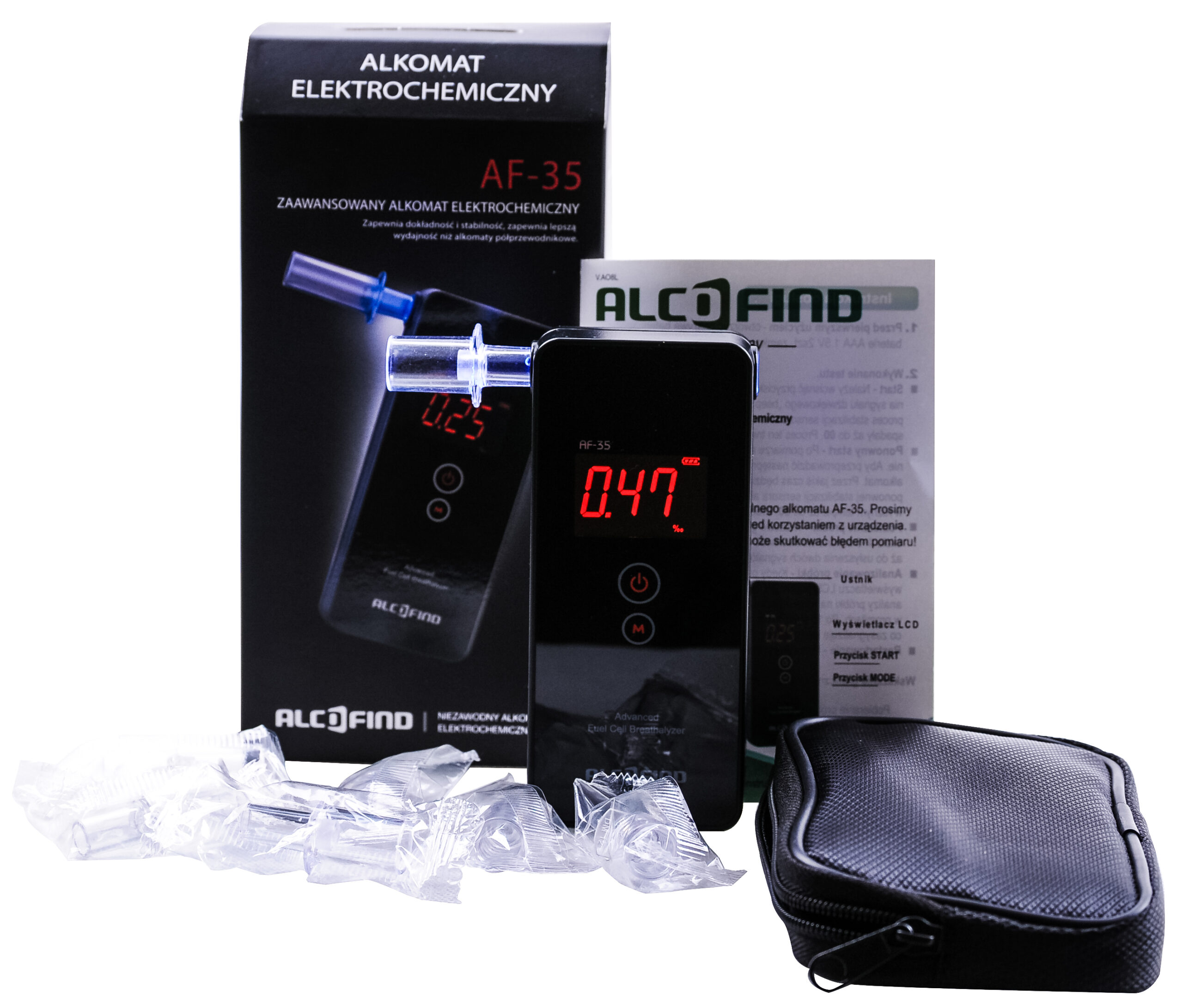 Alkomat osobisty AlcoFind AF-35 + 10 lat gwarancji plus pakiet kalibracji bez limitu - obrazek 4