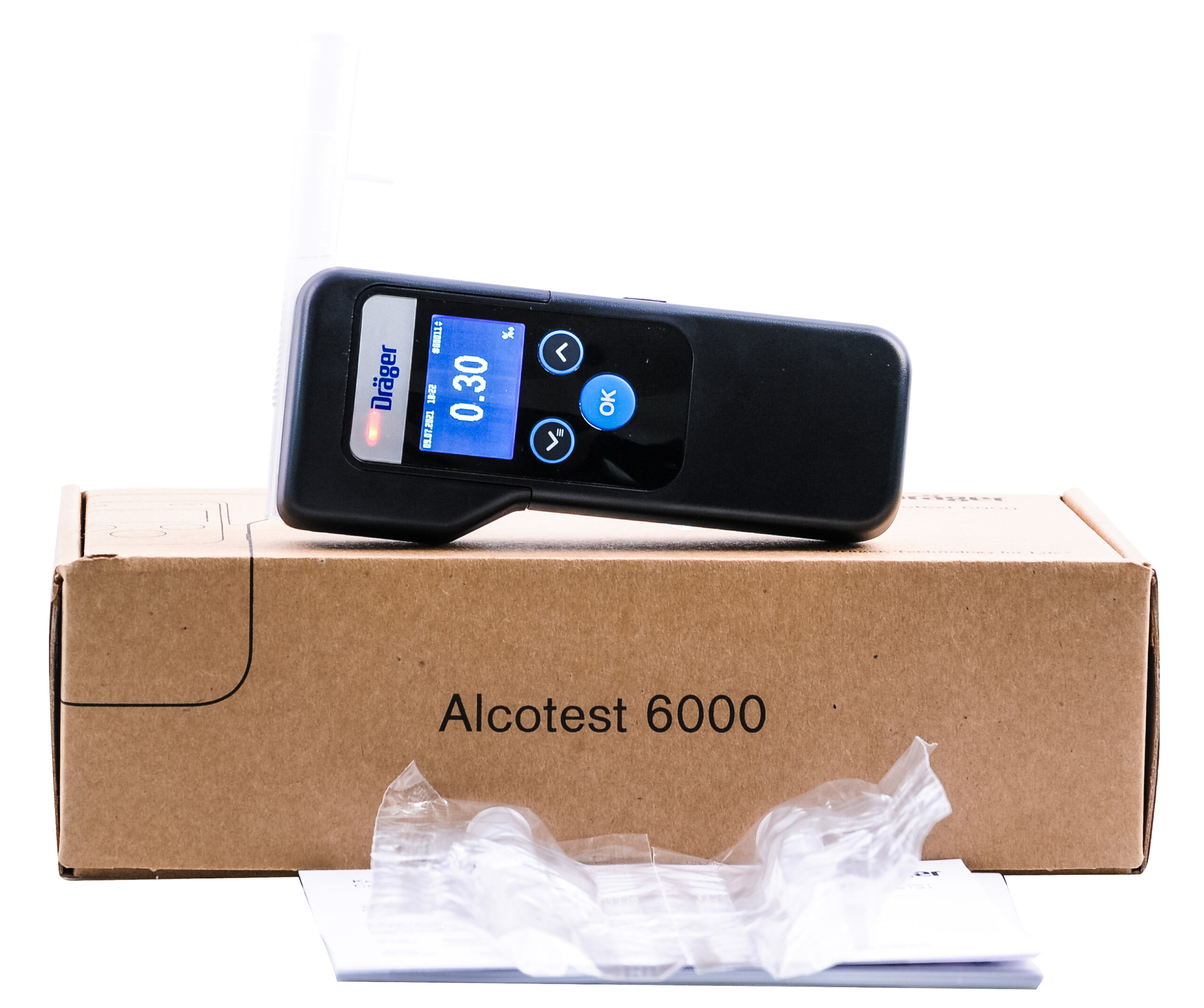 Alkomat Dräger Alcotest 6000 + Certyfikat Adiustacji plus serwis - obrazek 13