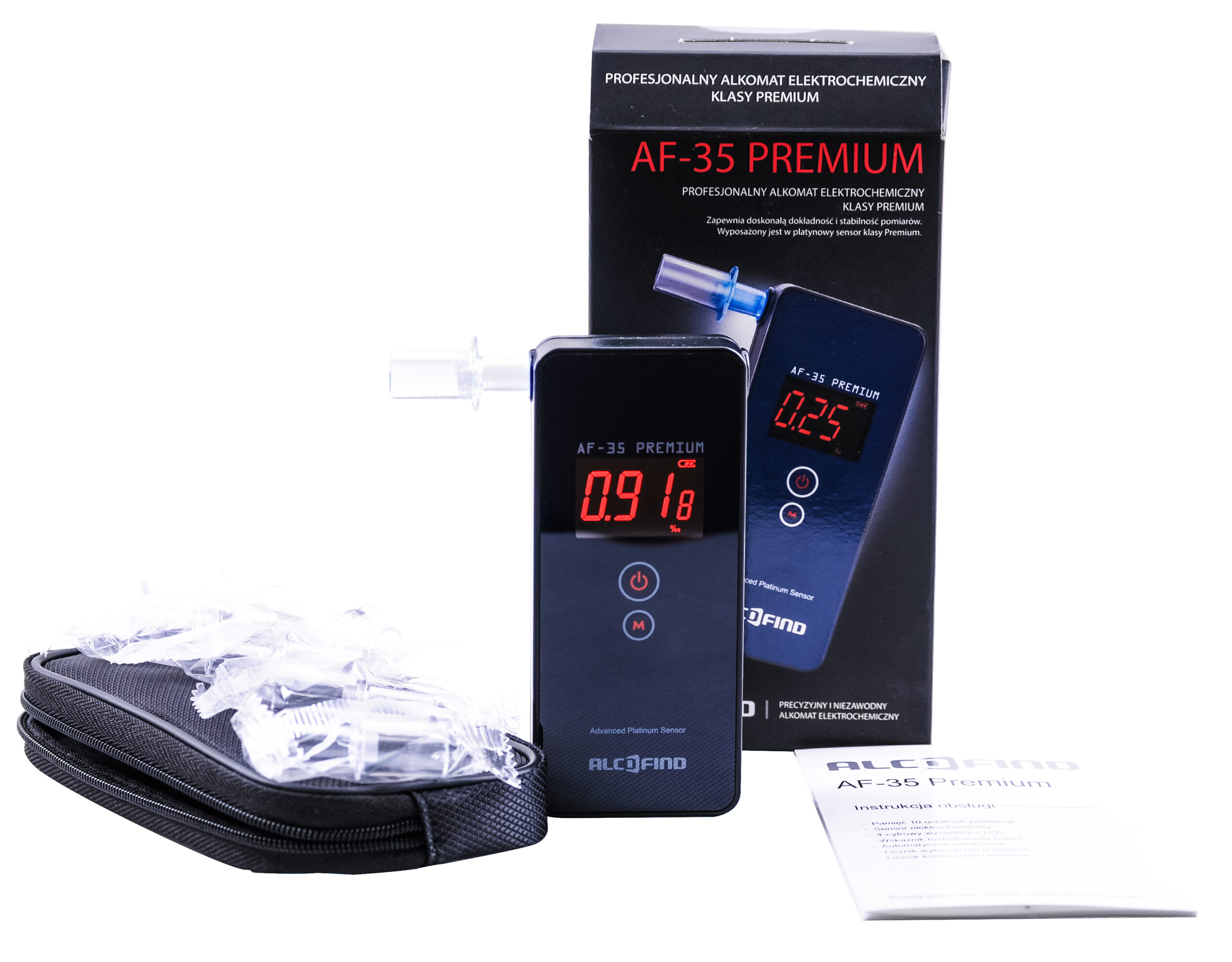 BLACK WEEK Alkomat marki AlcoFind AF-35 Premium z Dożywotnią Gwarancją oraz adiustacją w pakiecie - obrazek 5